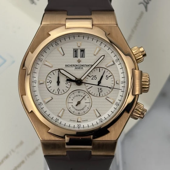 Vacheron Constantin Overseas Rose Gold Men\'s Watch 49150/000R-9454